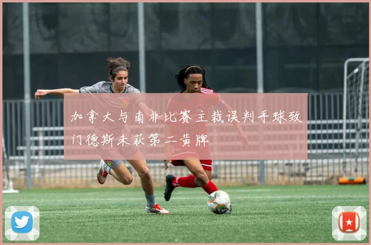 加拿大与南非比赛主裁误判手球致门德斯未获第二黄牌